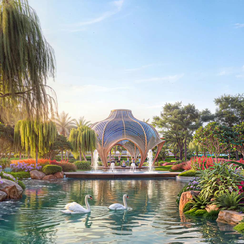 Outdoor Theatre, Sculpture Park and Art & Cultural Plaza